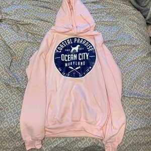 Ocean City Pink Sweatshirt